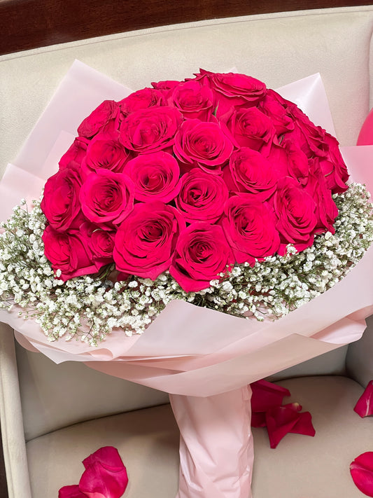 Pink Rose Bouquet